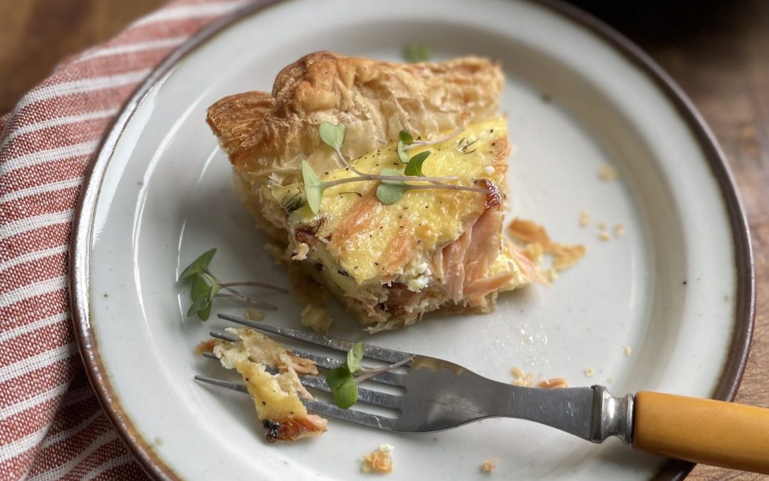 Smoked Salmon Quiche