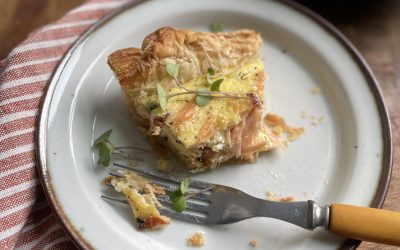 Smoked Salmon Quiche